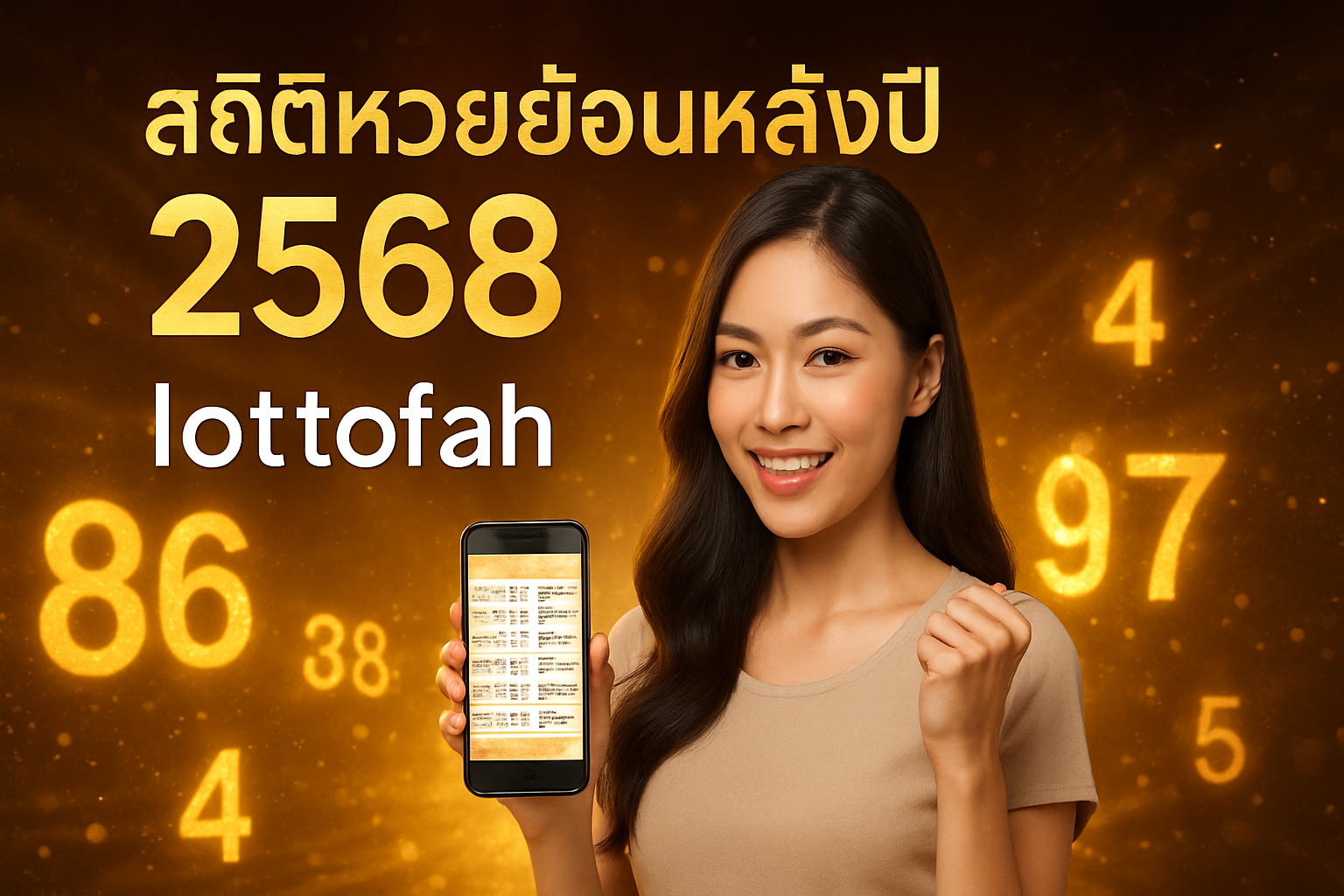 ภาพประกอบหัวข้อ สถิติหวยย้อนหลังปี 2568