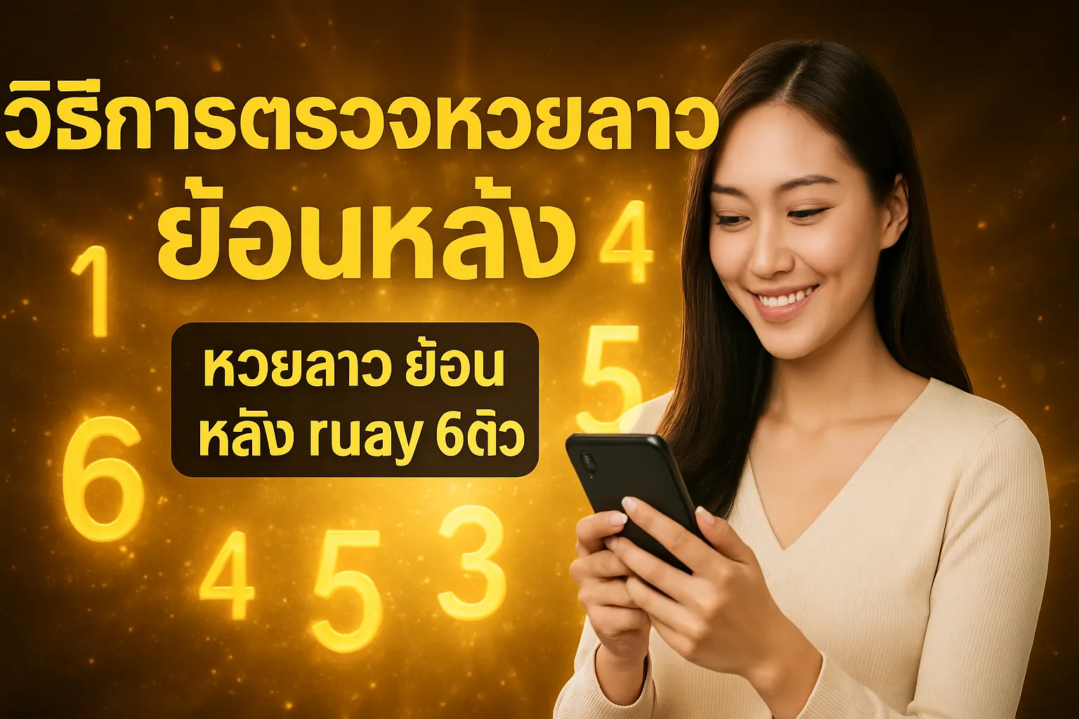 ภาพประกอบหัวข้อ วิธีการตรวจหวยลาวย้อนหลัง