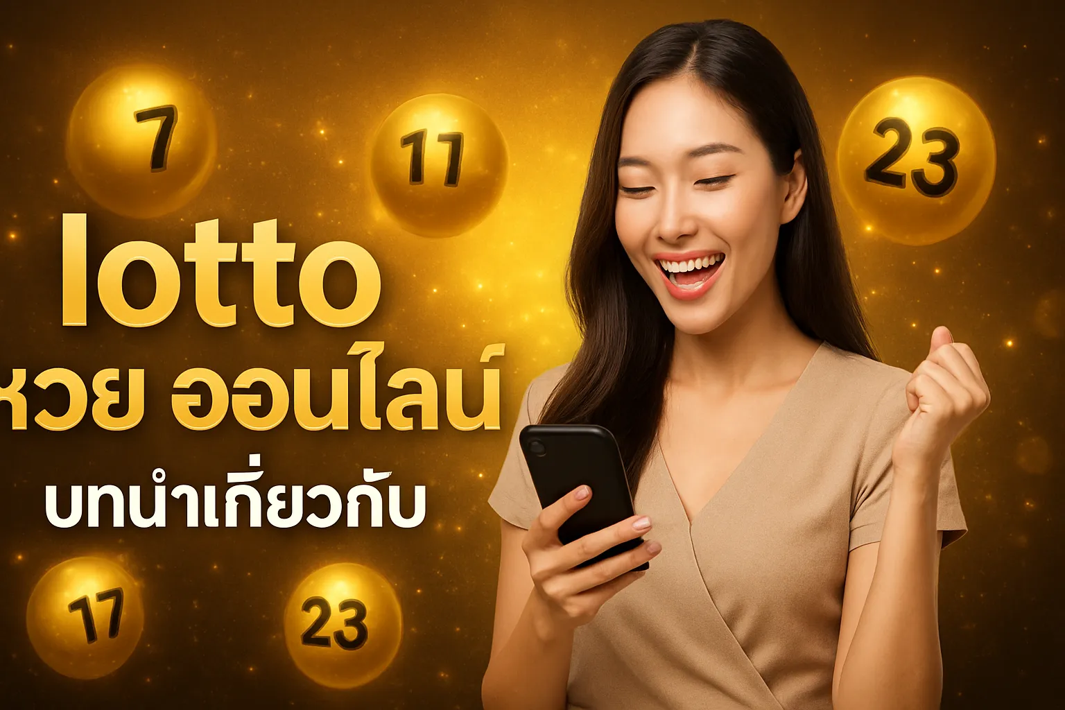 ภาพประกอบหัวข้อ บทนำเกี่ยวกับ lotto หวย ออนไลน์