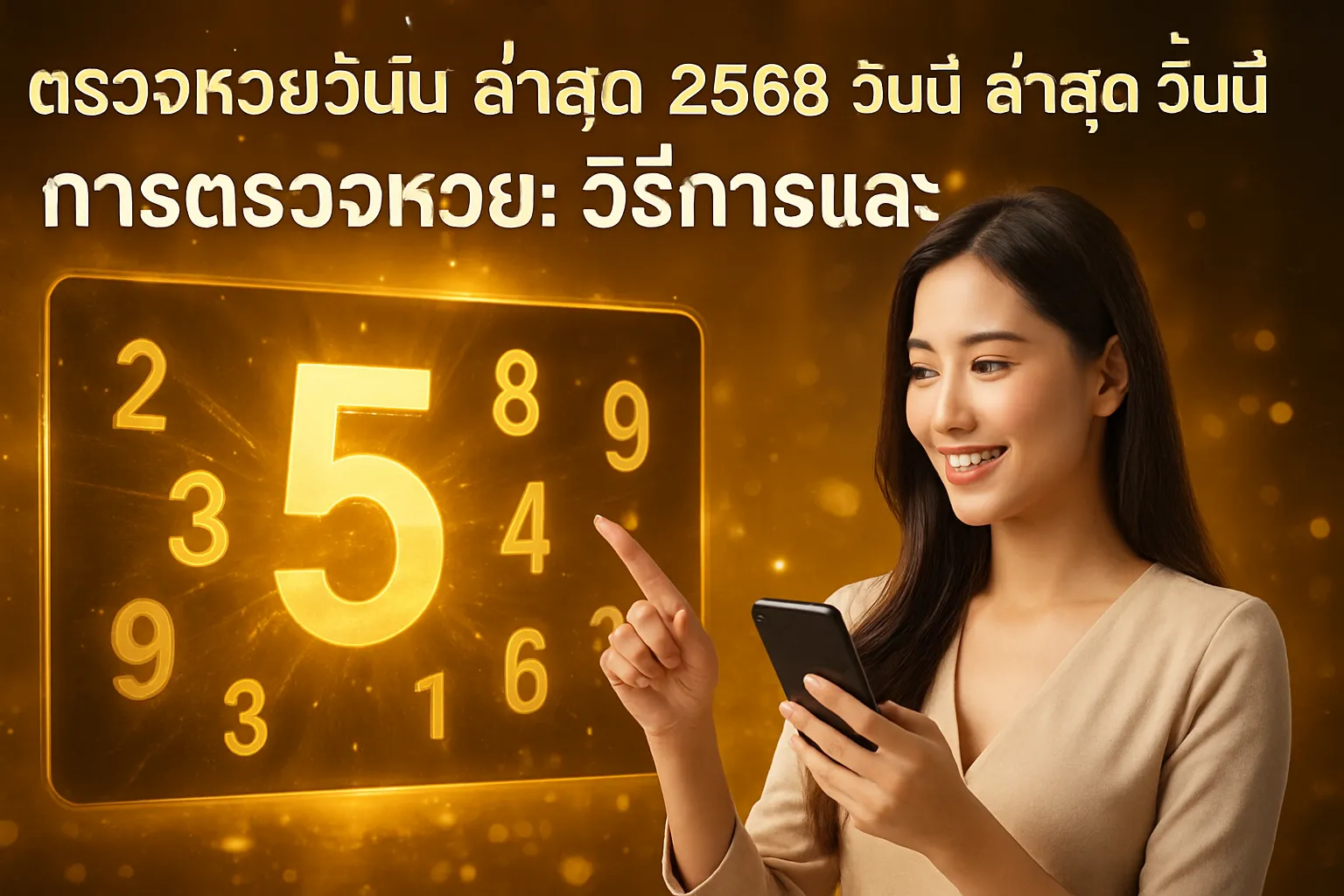 ภาพประกอบหัวข้อ การตรวจหวย: วิธีการและขั้นตอน