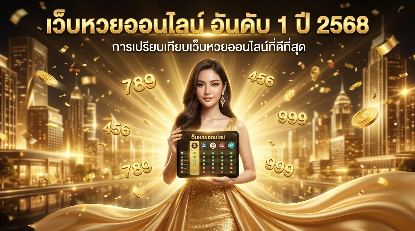 ภาพประกอบหัวข้อ การเปรียบเทียบเว็บหวยออนไลน์ที่ดีที่สุด