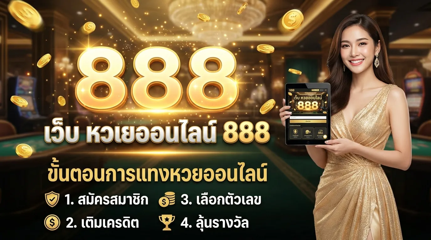 ภาพประกอบหัวข้อ ขั้นตอนการแทงหวยออนไลน์