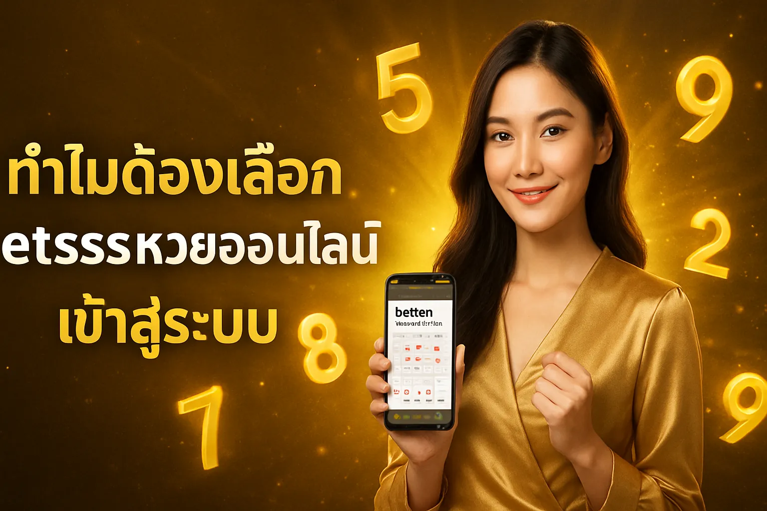 ภาพประกอบหัวข้อ ทำไมต้องเลือก betsssหวยออนไลน์