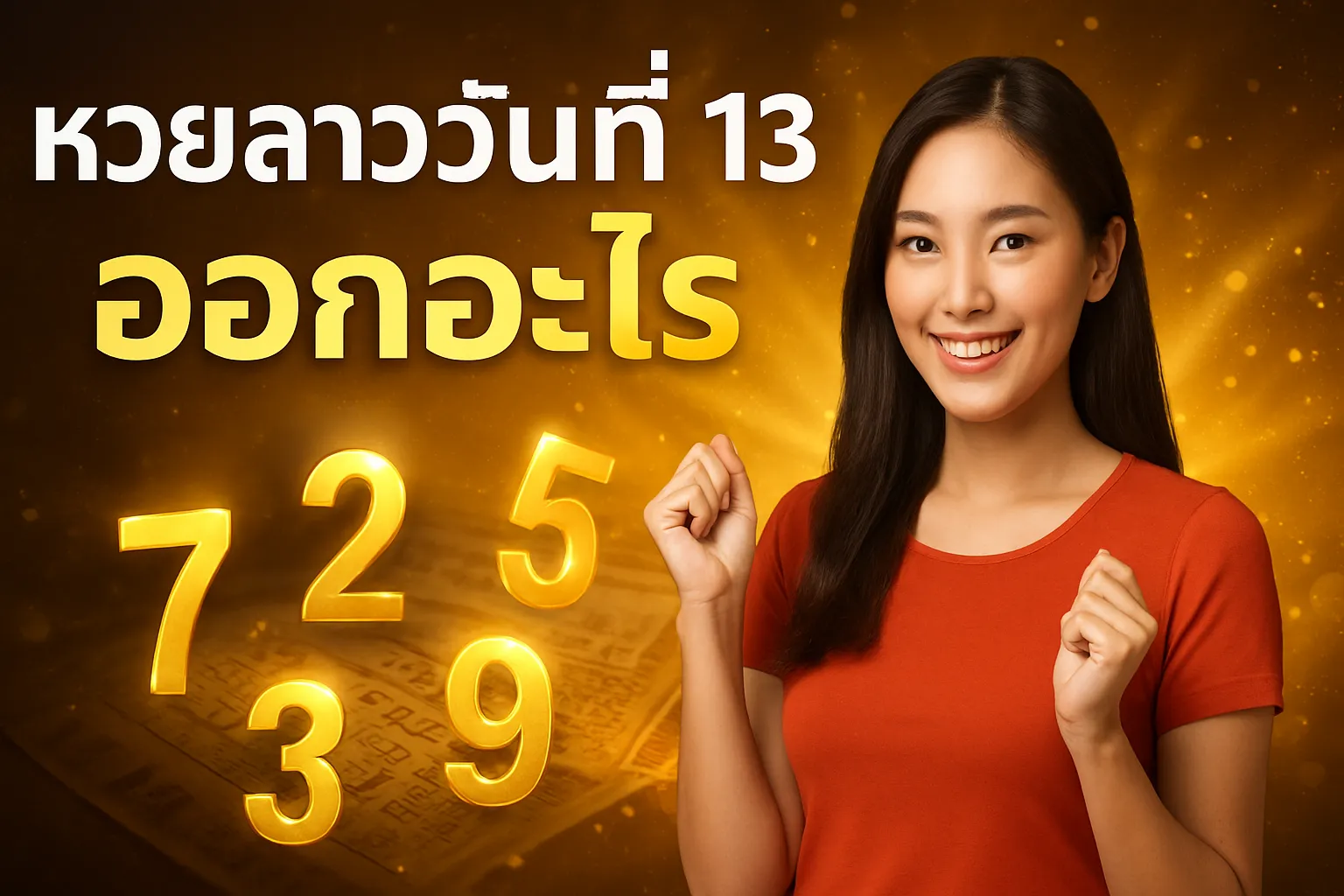 ภาพประกอบหัวข้อ ผลหวยลาววันที่ 13 กรกฎาคม 2569