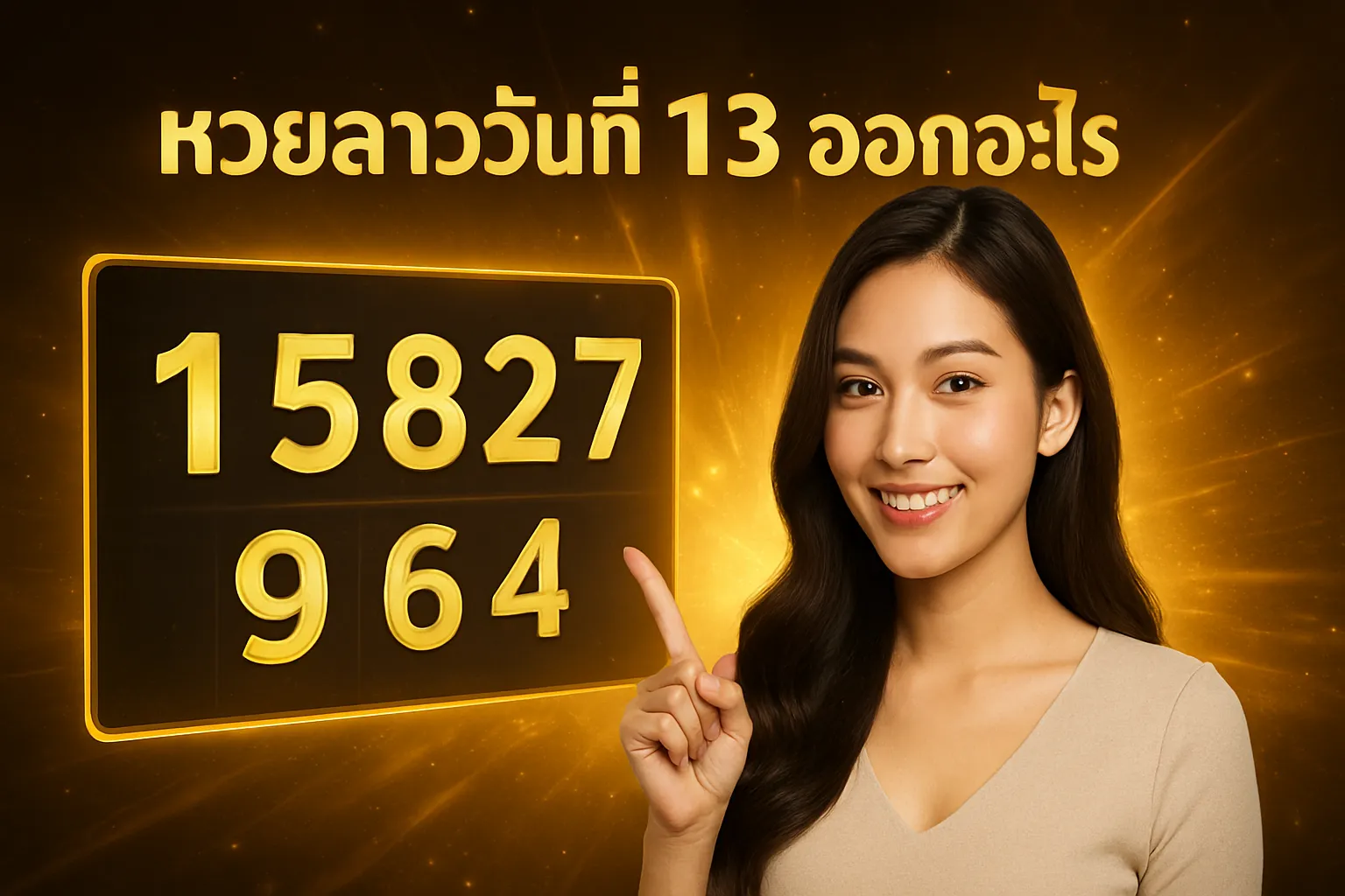 ภาพประกอบหัวข้อ วิธีการตรวจสอบผลหวยลาว