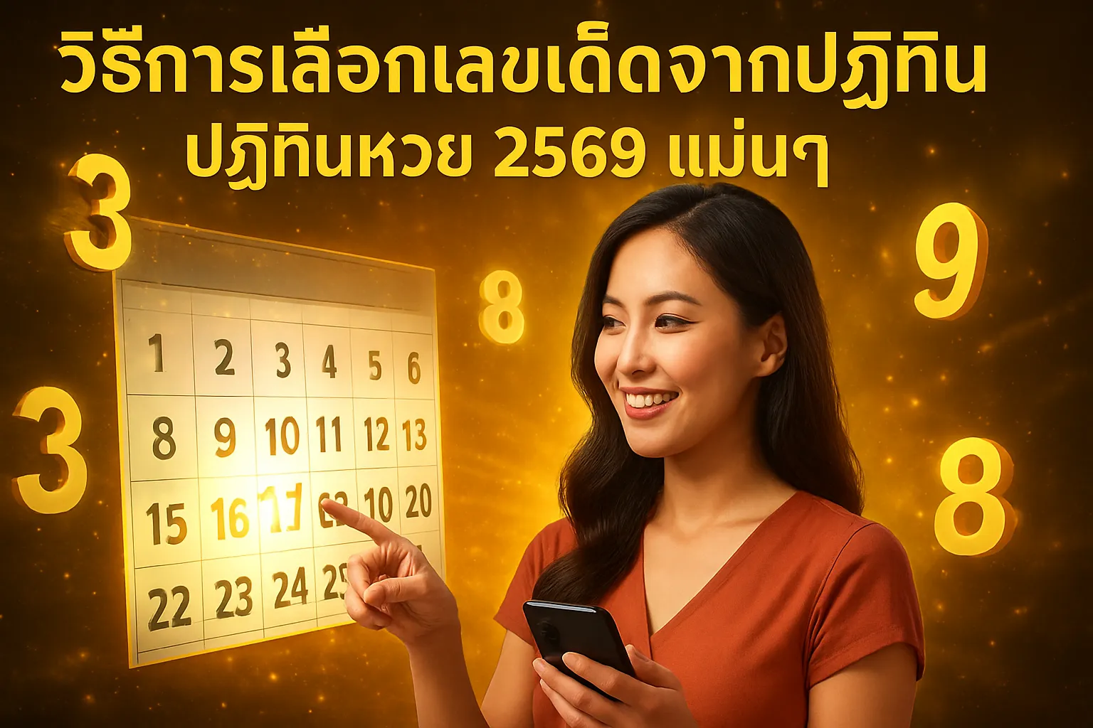 ภาพประกอบหัวข้อ วิธีการเลือกเลขเด็ดจากปฏิทิน