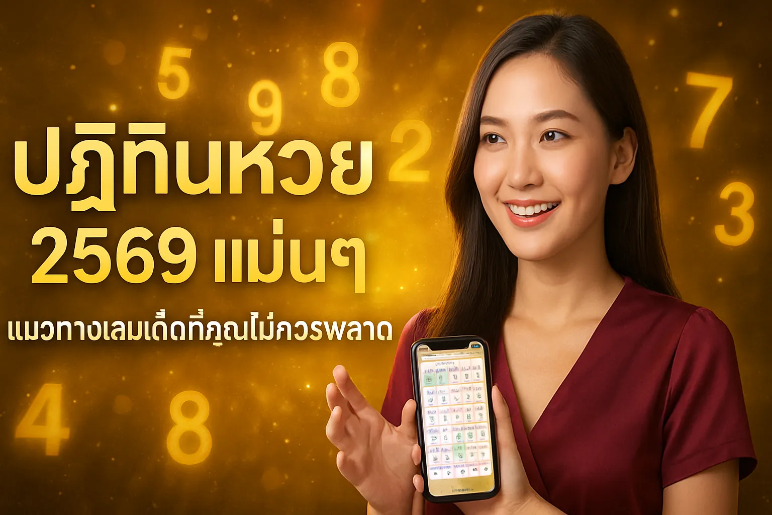 ภาพประกอบหัวข้อ ความสำคัญของปฏิทินหวย 2569
