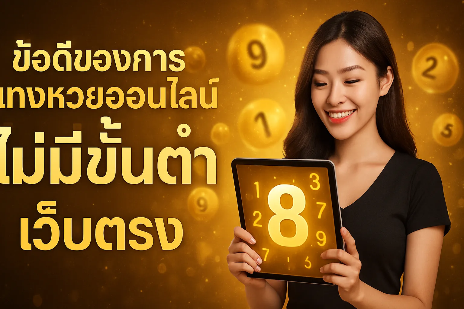 ภาพประกอบหัวข้อ ข้อดีของการแทงหวยออนไลน์ ไม่มีขั้นต่ำ