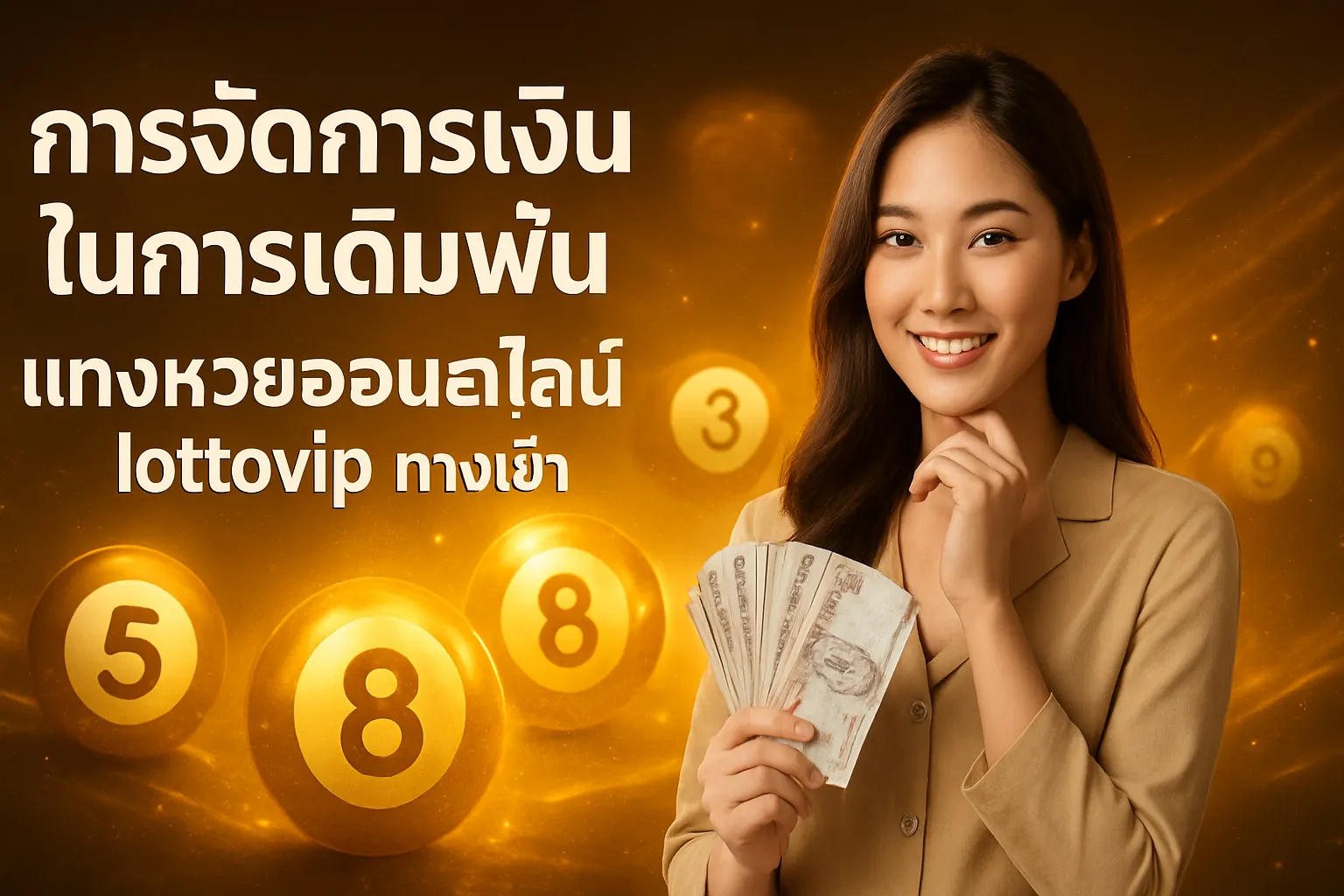 ภาพประกอบหัวข้อ การจัดการเงินในการเดิมพัน