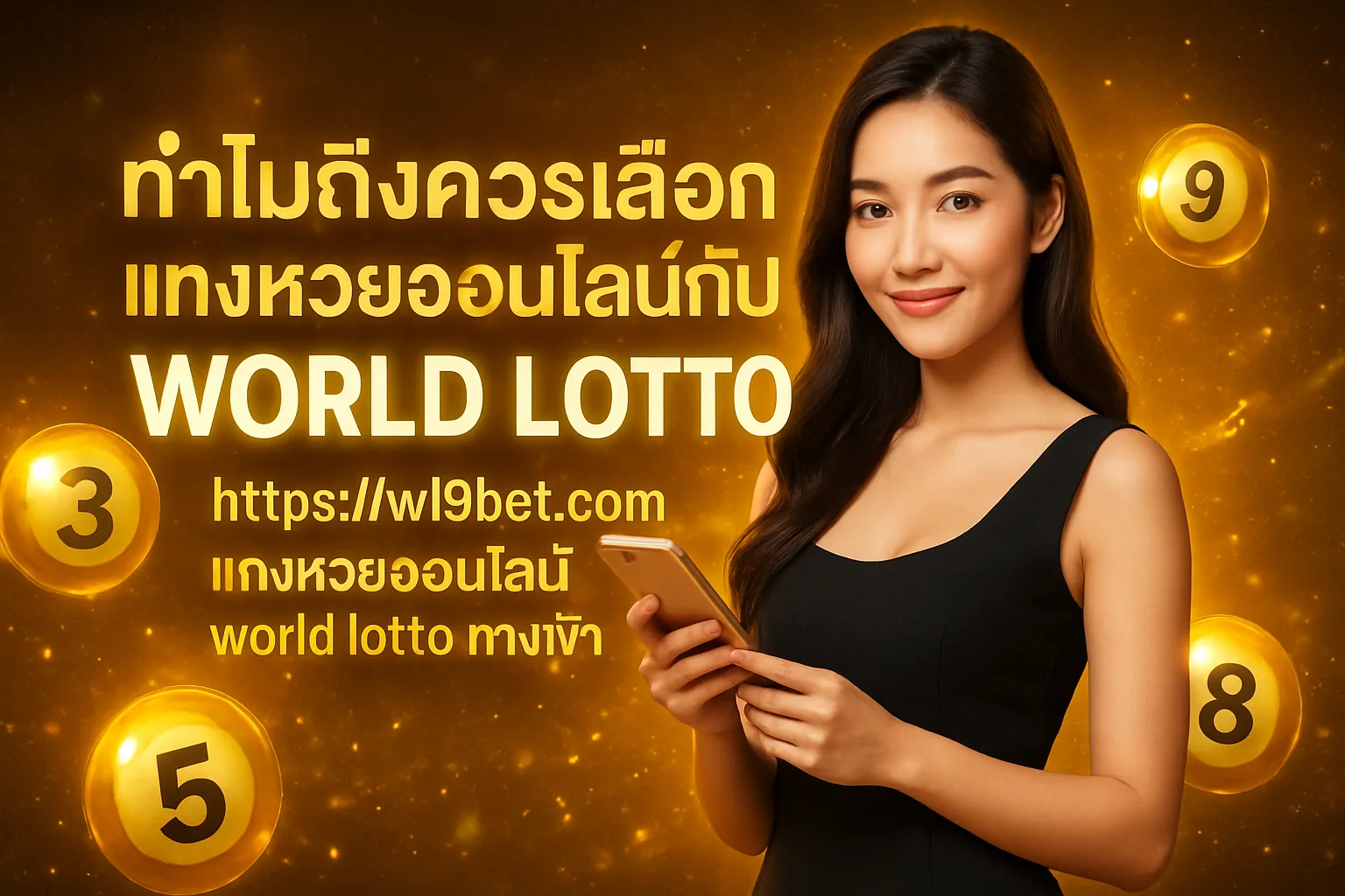 ภาพประกอบหัวข้อ ทำไมถึงควรเลือกแทงหวยออนไลน์กับ World Lotto