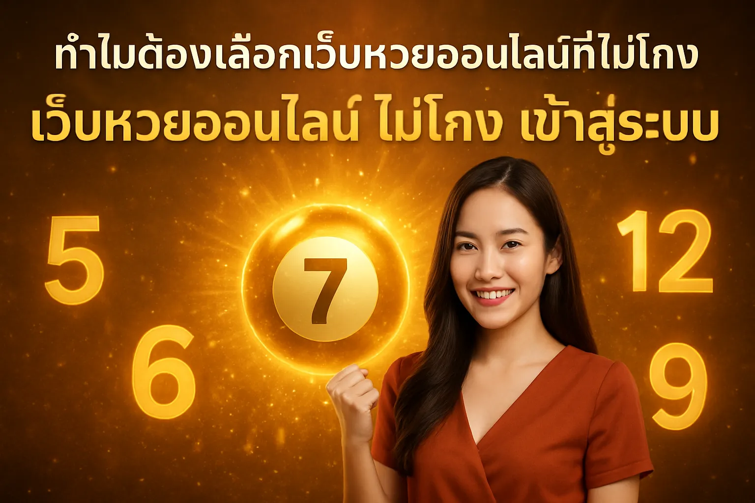 ภาพประกอบหัวข้อ ทำไมต้องเลือกเว็บหวยออนไลน์ที่ไม่โกง