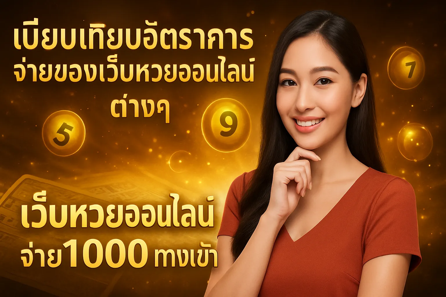 ภาพประกอบหัวข้อ เปรียบเทียบอัตราการจ่ายของเว็บหวยออนไลน์ต่างๆ